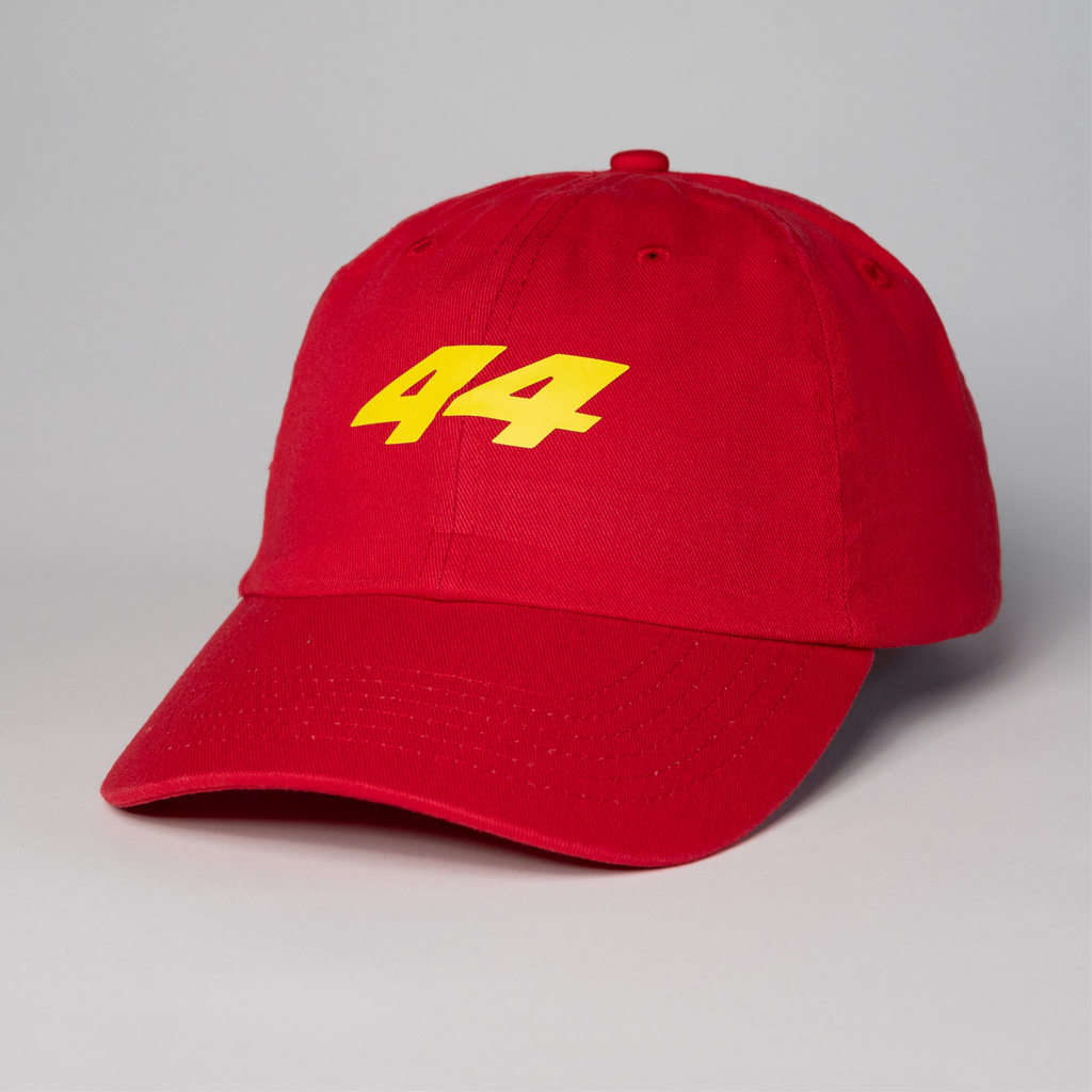Hamilton 44 Dad Hat - Red