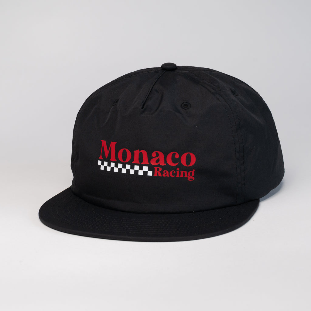 Black Monaco Racing Snapback