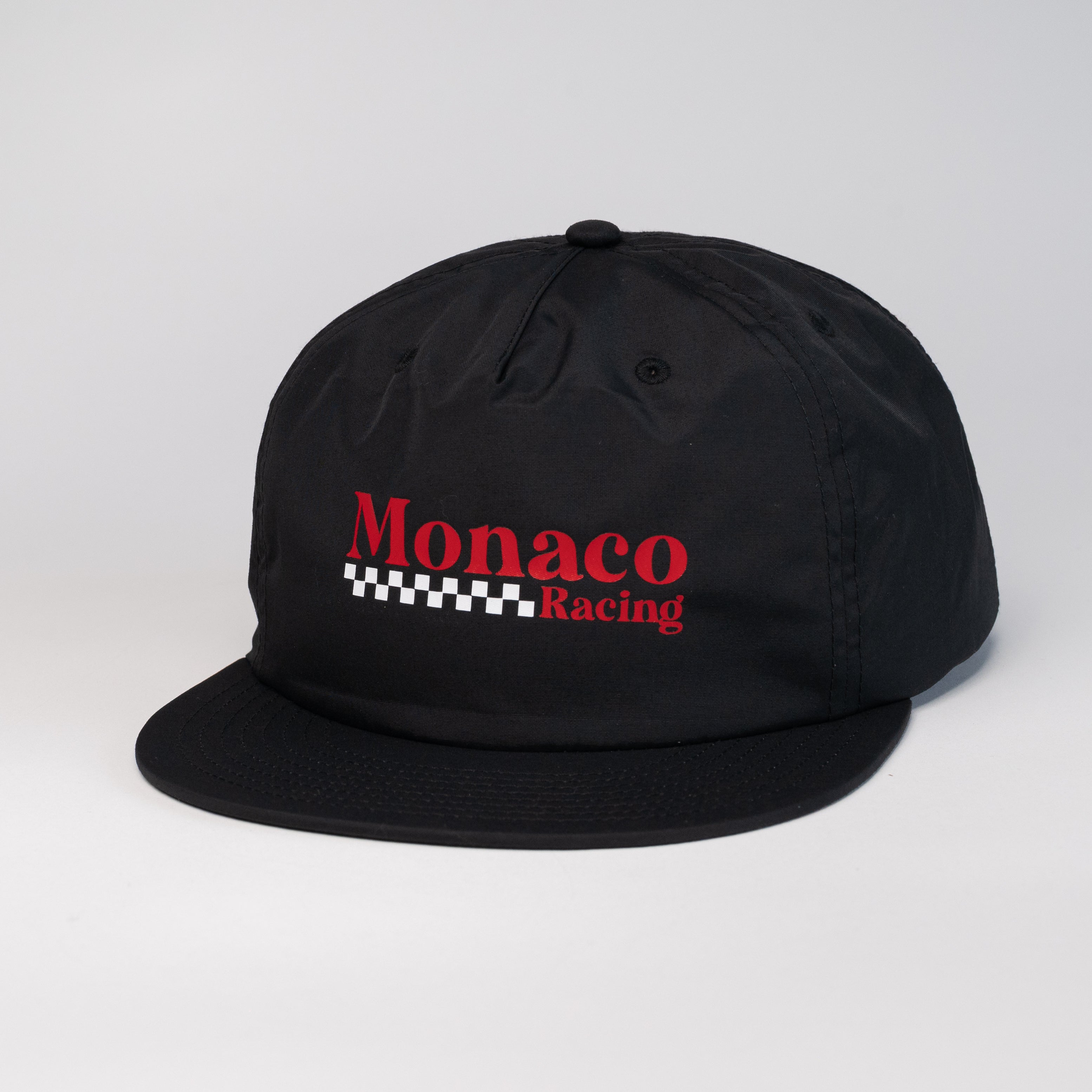 Black Monaco Racing Snapback