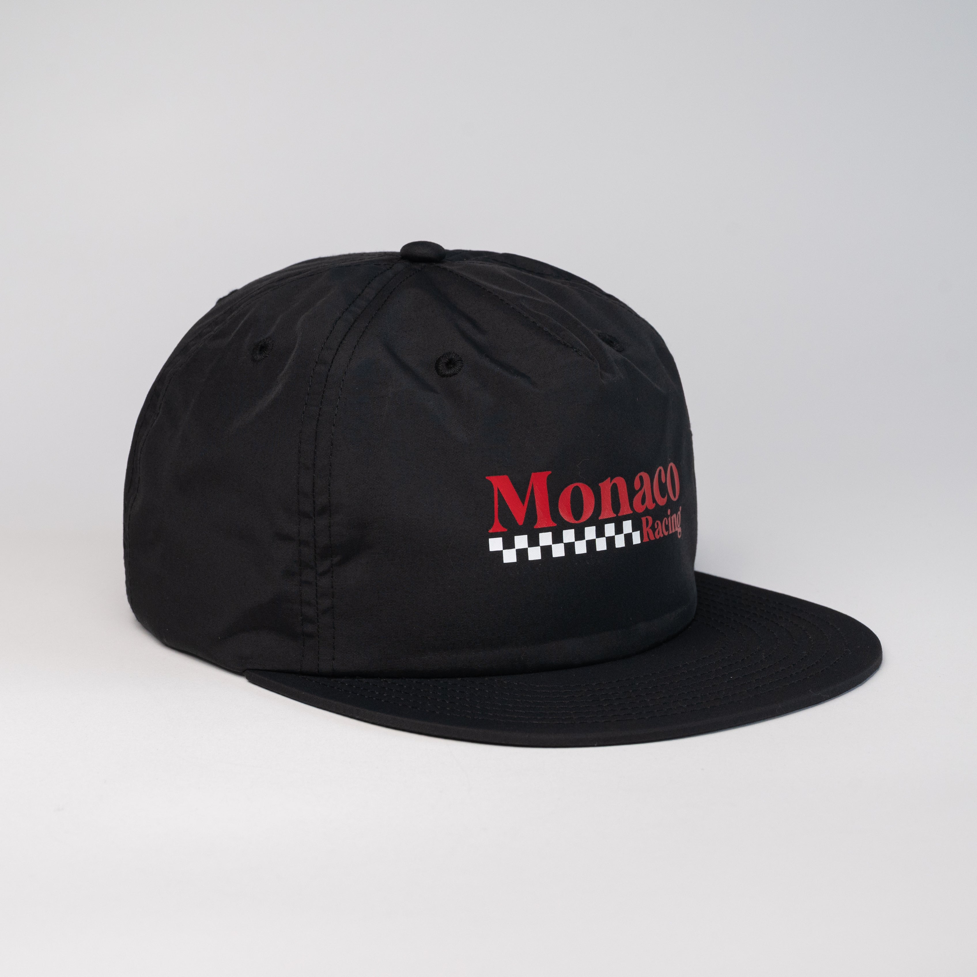 Black Monaco Racing Snapback