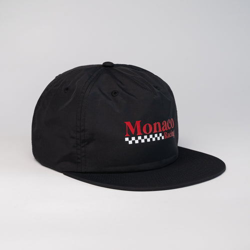 Black Monaco Racing Snapback