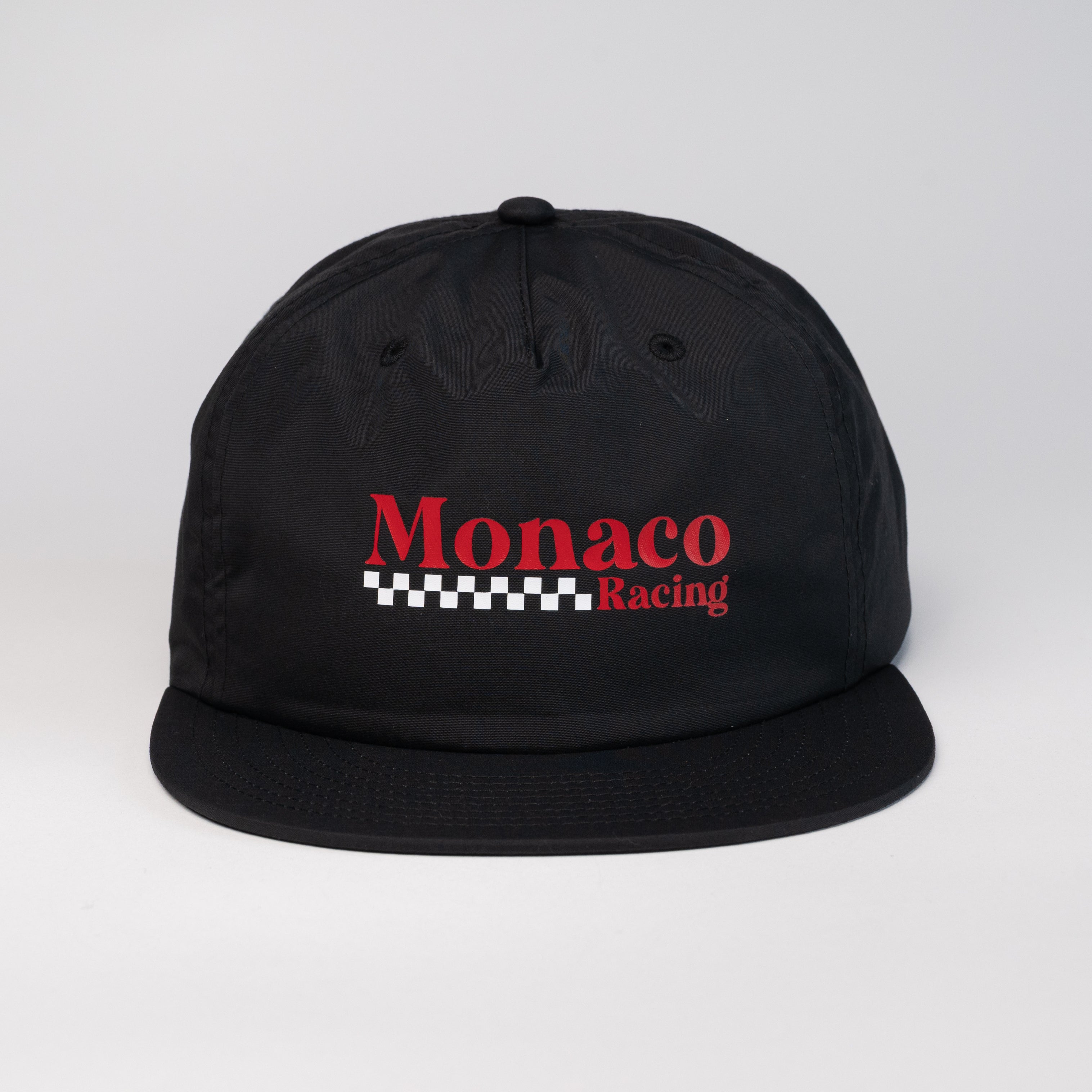 Black Monaco Racing Snapback